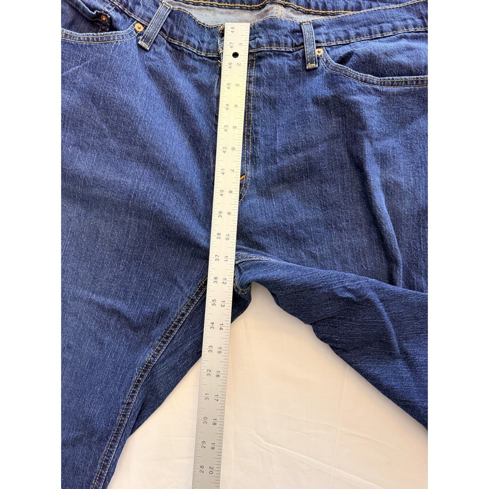 Levis 541 Jeans Mens 44x30 Blue Medium Wash Athletic Tapered Leg‎ Denim Fit - Picture 3 of 10
